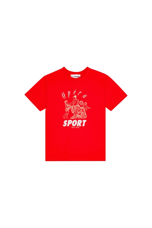 OPÈRA SPORT PAUL UNISEX T-SHIRT FIERY RED